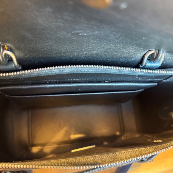 Celine Smooth Calfskin Micro Bi-Color Braided Belt Bag Dark Sea - Picture 9 of 10